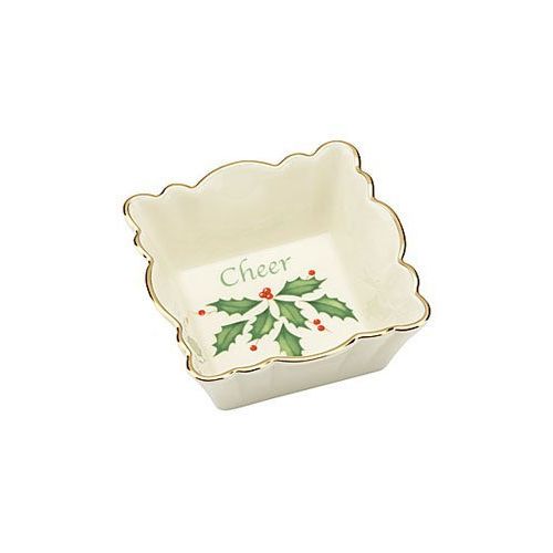 레녹스 Lenox Holiday Square Cheer Dish