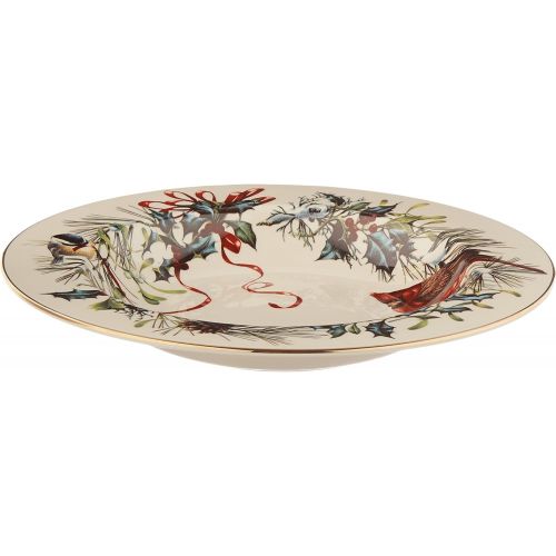 레녹스 Lenox Winter Greetings Rim Soup Bowl