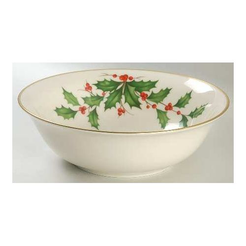 레녹스 Lenox Holiday (Dimension) Party Bowl, Fine China Dinnerware