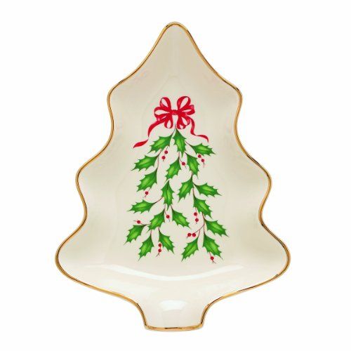 레녹스 Lenox Holiday Tree Dish