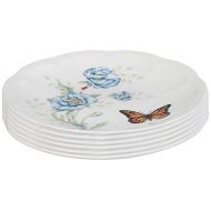 Lenox Butterfly Meadow 6 Piece Party Plate Set, 3.05 LB, Multi