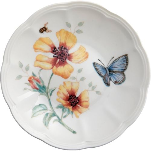 레녹스 Lenox Butterfly Meadow 6 Piece Party Plate Set, 3.05 LB, Multi