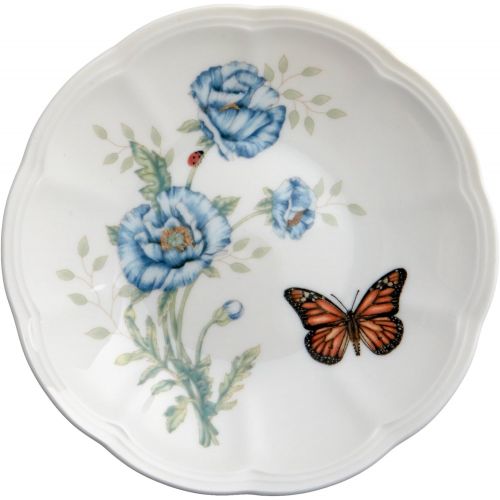 레녹스 Lenox Butterfly Meadow 6 Piece Party Plate Set, 3.05 LB, Multi