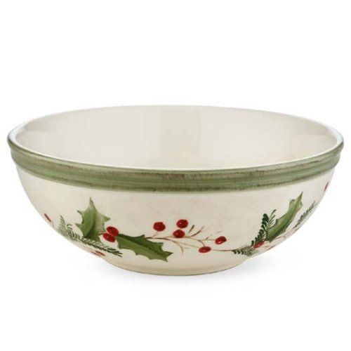 레녹스 Lenox Holiday Gatherings Berry All Purpose Bowl