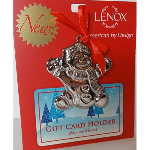 레녹스 Lenox Holiday Holders Metal Snowman Ornament