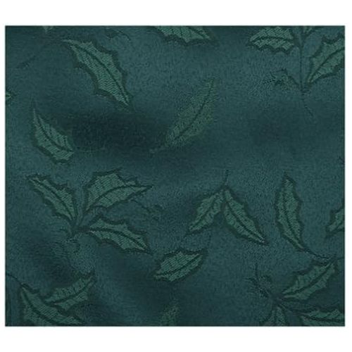 레녹스 Lenox Holly Damask Tablecloth, 70 Inch Round, Green