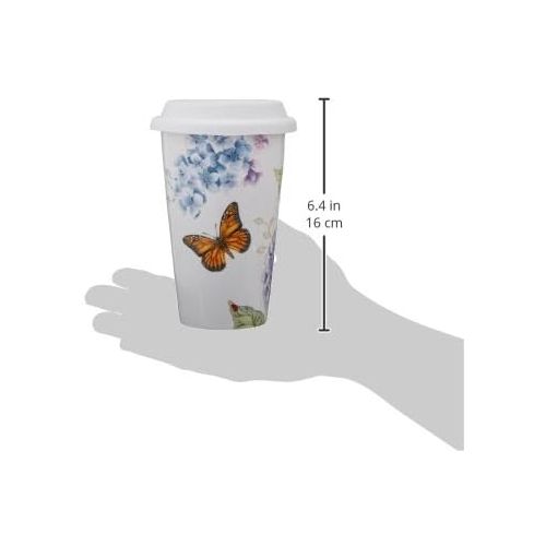 레녹스 Lenox 846844 Butterfly Meadow Blue Thermal Travel Mug