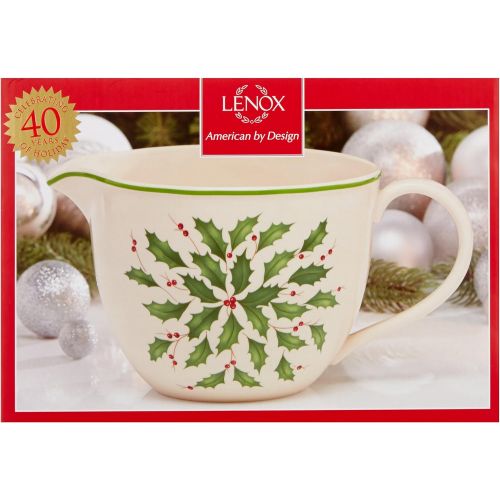 레녹스 Lenox Holiday Batter Bowl,Ivory