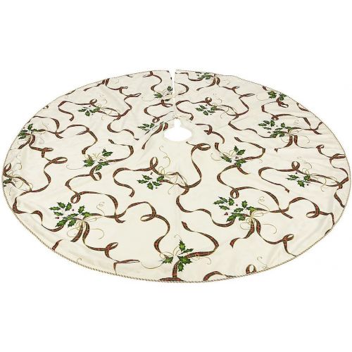 레녹스 Lenox Holiday Nouveau, Tree Skirt, White