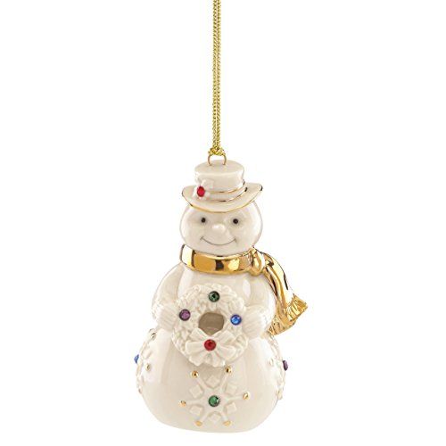 레녹스 Lenox Holiday Gems Snowman Ornament