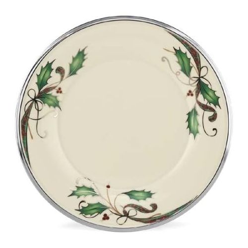 레녹스 Lenox Holiday Nouveau Platinum 9 Accent Plate