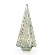 Lenox 887863 Wintery Woods Lit Mercury Glass Swirl Tree
