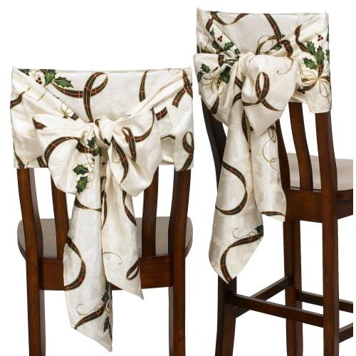 레녹스 Lenox Holiday Nouveau Chair Bow, Set of 2