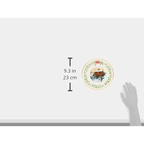 레녹스 Lenox 887099 2019 Holiday Barn Scene Plate