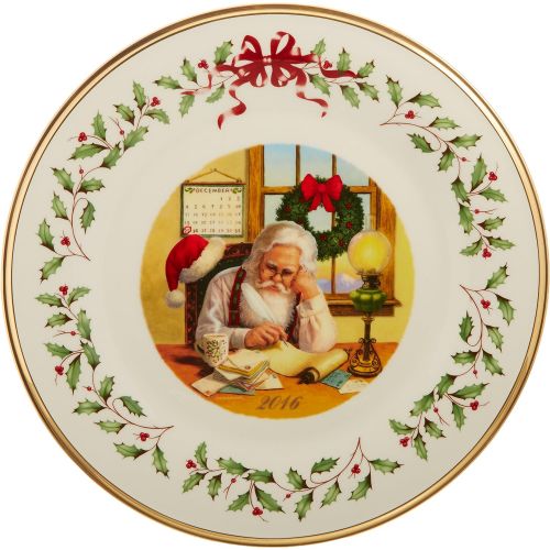 레녹스 Lenox 2016 Holiday Collectors Plate