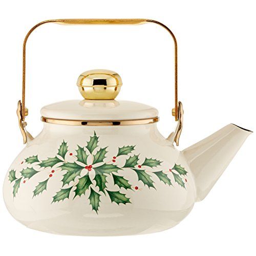 레녹스 Lenox Holiday Tea Kettle