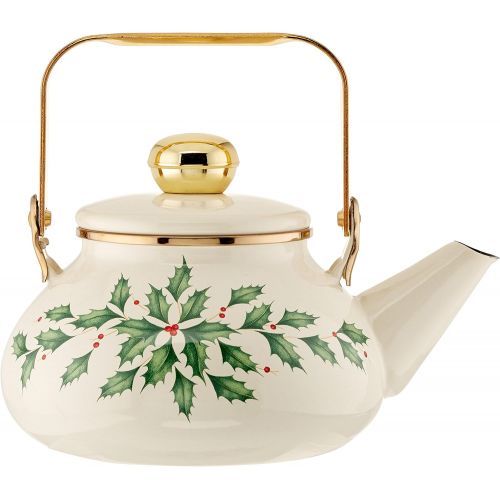 레녹스 Lenox Holiday Tea Kettle