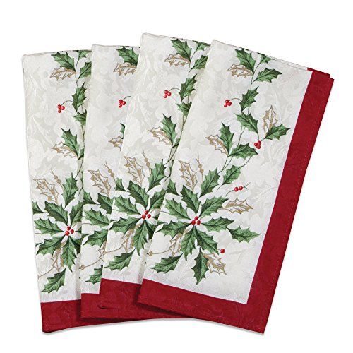 레녹스 Lenox Holiday Napkin 4 Pack