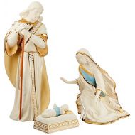 Lenox 6238430 First Blessing Nativity 3 Piece Holy Family Figurine Set