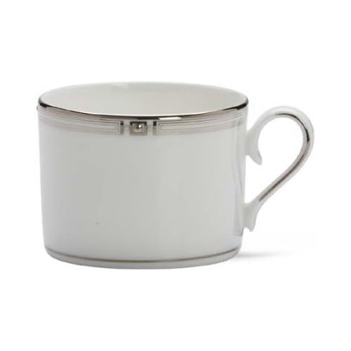 레녹스 Lenox Westerly Platinum Sauce Boat and Stand, White