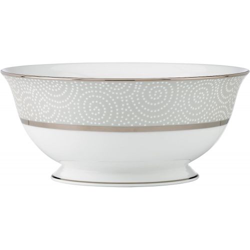 레녹스 Lenox Pearl Beads Serving Bowl, 56-Ounce