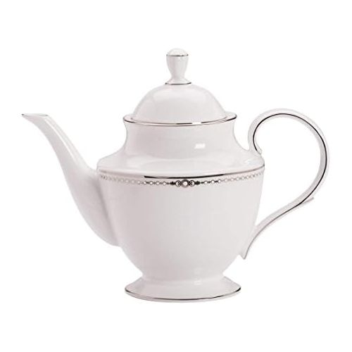 레녹스 Lenox Pearl Platinum Bone China Teapot