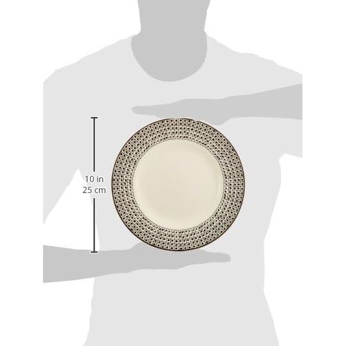 레녹스 Lenox Around the Table Dot 12 Piece Set, White