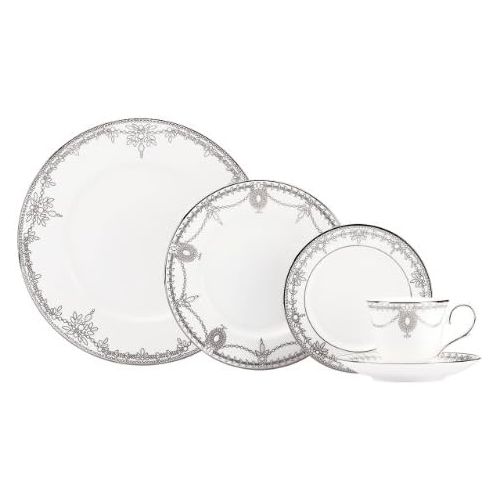 레녹스 Lenox Marchesa Couture 5-Piece Place Setting, Empire Pearl