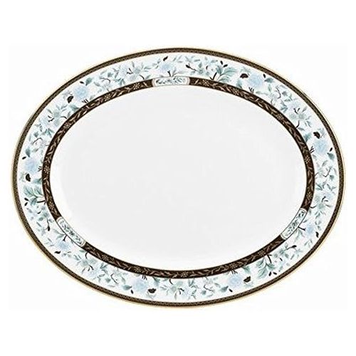 레녹스 Lenox Marchesa Palatial Garden Oval Platter, 13-Inch