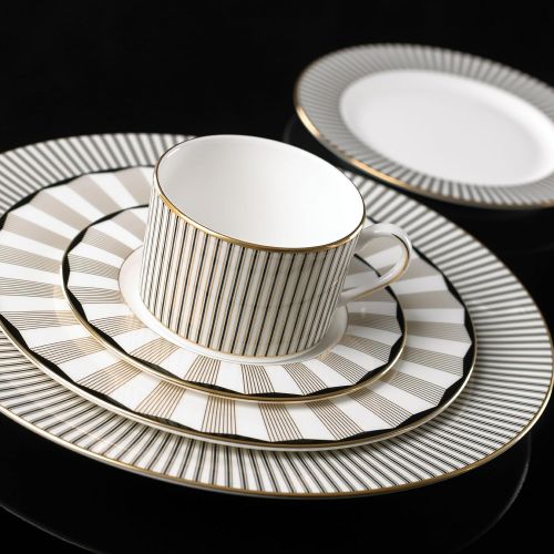 레녹스 Lenox 5-Piece Gluckstein Audrey Place Setting, White