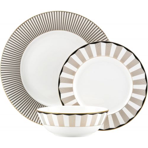 레녹스 Lenox 5-Piece Gluckstein Audrey Place Setting, White