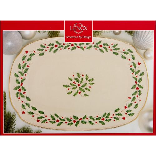 레녹스 Lenox Holiday 16 Oval Platter