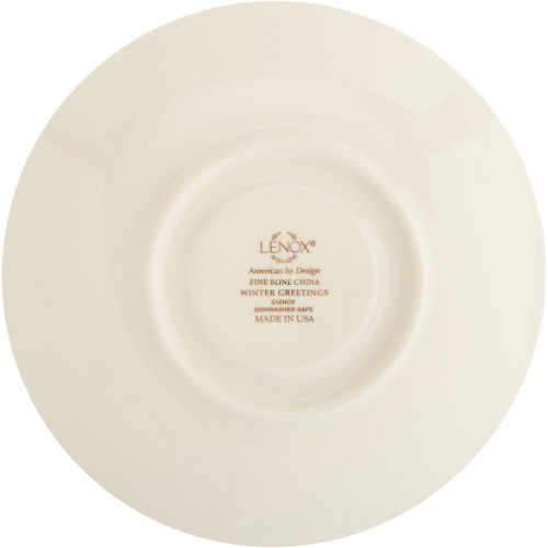 레녹스 Lenox Winter Greetings Plaid Oval Platter