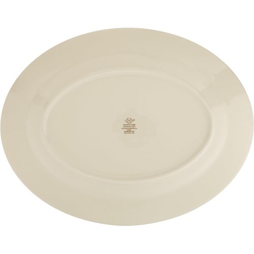 레녹스 Lenox Winter Greetings Plaid Oval Platter