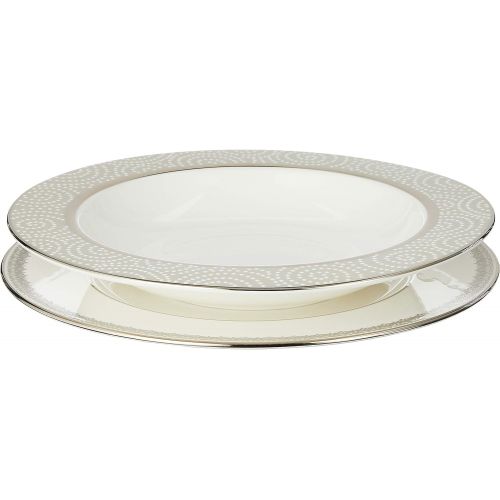 레녹스 Lenox Lace Couture 5-Piece Dinnerware Set, Service for 1