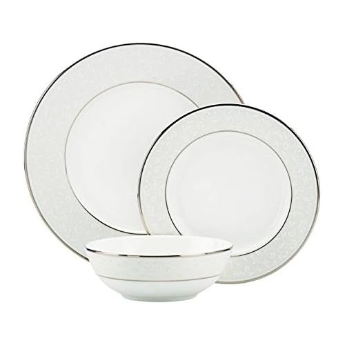 레녹스 Lenox Opal Innocence 3-piece Dinnerware Place Setting