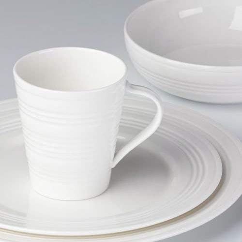 레녹스 Lenox Tin Can Alley 4 Degrees 12-Piece Dinnerware Set, Service for 4