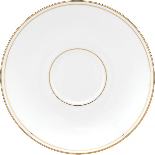 레녹스 Lenox 100110442 Federal Gold Oval Platter, White
