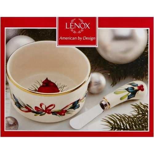 레녹스 Lenox Winter Greetings Open Vegetable Bowl