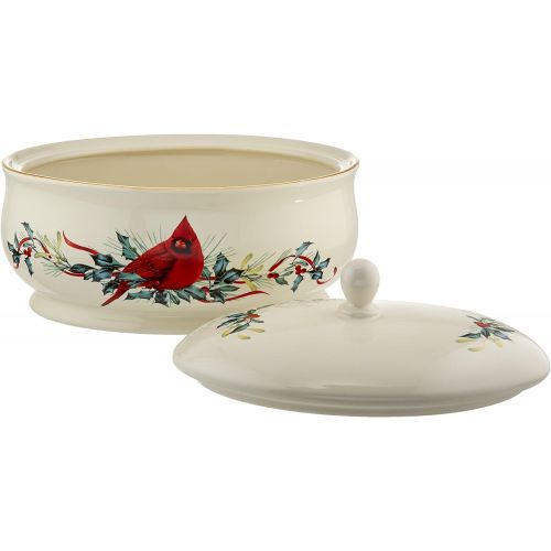 레녹스 Lenox Winter Greetings Open Vegetable Bowl