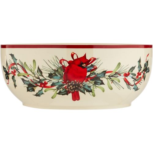 레녹스 Lenox Winter Greetings Open Vegetable Bowl