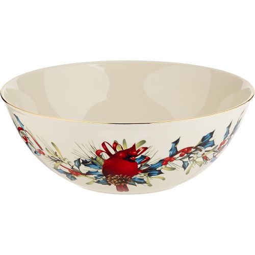 레녹스 Lenox Winter Greetings Open Vegetable Bowl