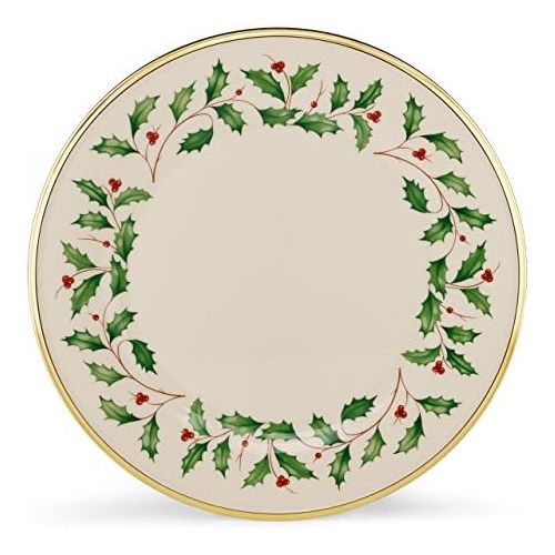 레녹스 Lenox Holiday Set of 6 Dinner Plates,multi