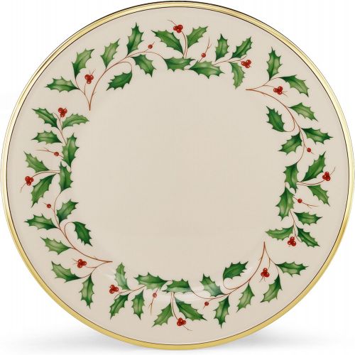 레녹스 Lenox Holiday Set of 6 Dinner Plates,multi