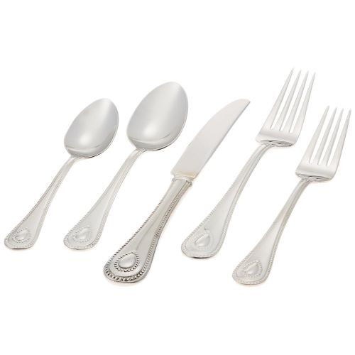 레녹스 Lenox 65-Piece French Perle Flatware Set