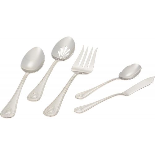 레녹스 Lenox 65-Piece French Perle Flatware Set