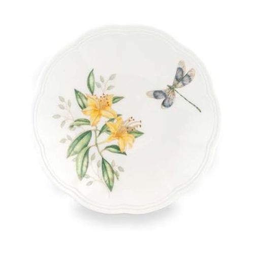 레녹스 Lenox Butterfly Meadow 18-Piece Dinnerware Set, Service for 6