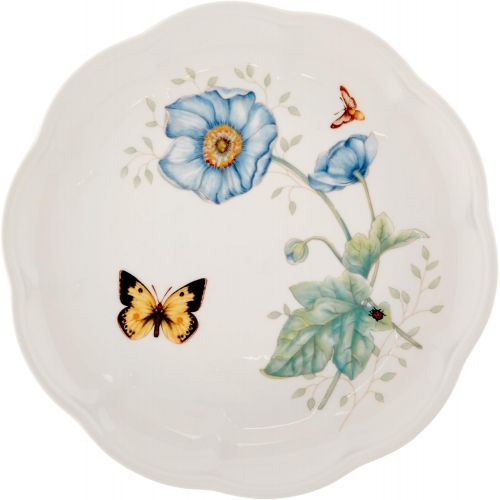 레녹스 Lenox Butterfly Meadow 18-Piece Dinnerware Set, Service for 6