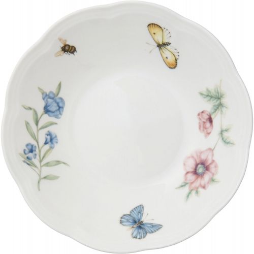 레녹스 Lenox Butterfly Meadow 18-Piece Dinnerware Set, Service for 6