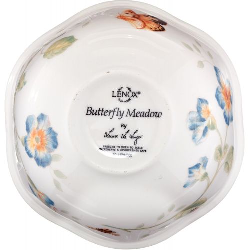 레녹스 Lenox Butterfly Meadow 18-Piece Dinnerware Set, Service for 6